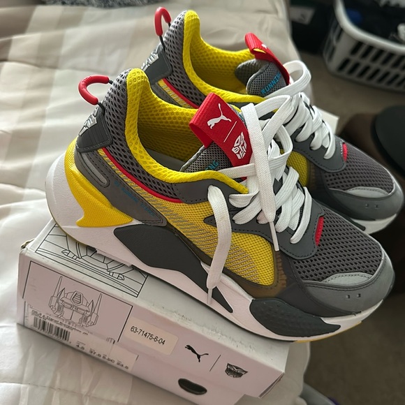 Puma RS-X transformer bumblebee jr collection shoes - Picture 1 of 8